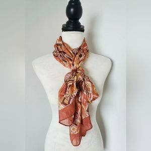 🌼 bijoux Terner chiffon scarf 80"X18"🌼